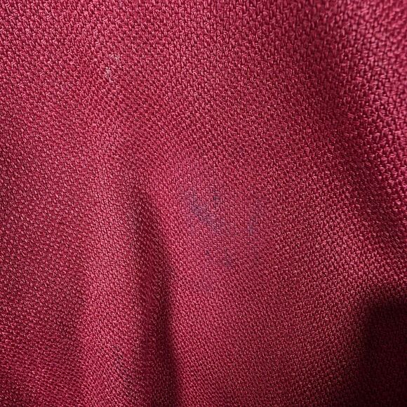 Lauren Ralph Lauren Victorian Jacket Red Linen Size 16W Twee Academia Corporate - Picture 3 of 6